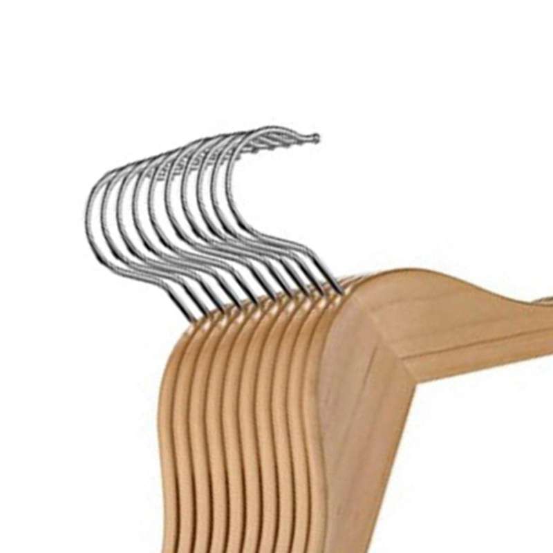 Wooden Children's Hangers (20 Pack) Smooth and Durable Wooden Baby