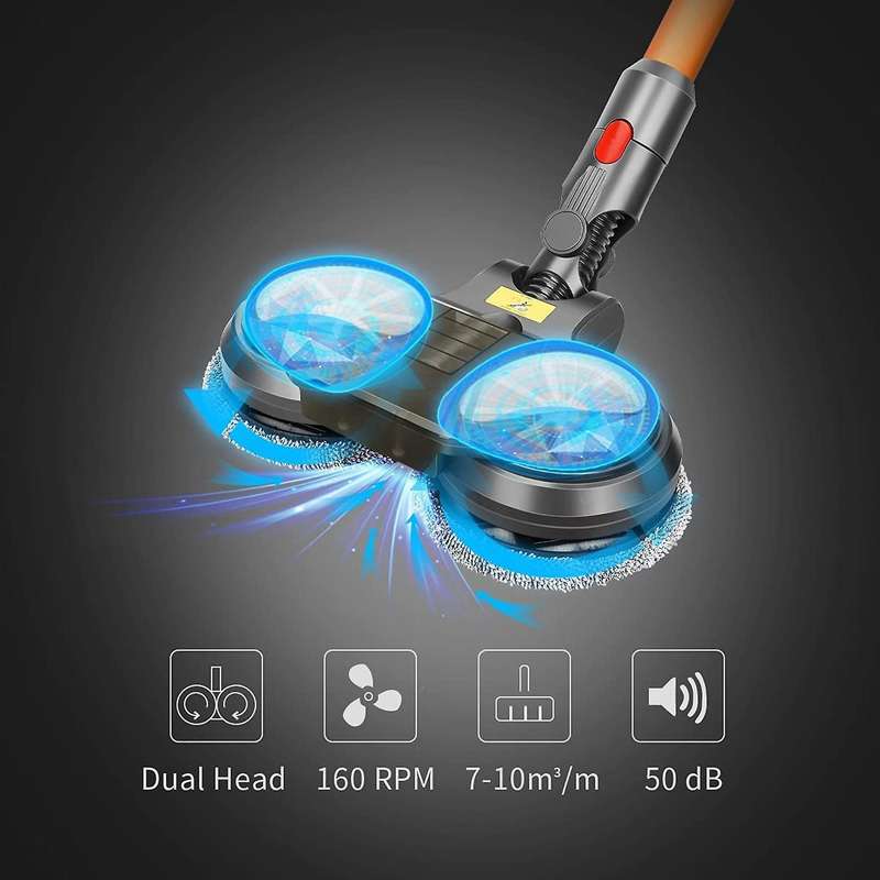 Electric Mop Attachment for Dyson V11 V15 V10 V8 V7 Vacuum Cleaner