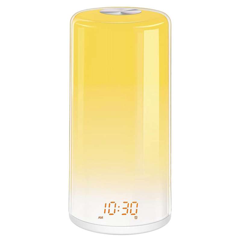 Wake Up Light Sunrise Simulation Alarm Clock for Kids Heavy Sleepers