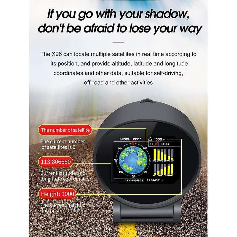X96 Gps Off-road Vehicle Accessories Multifunction Meter