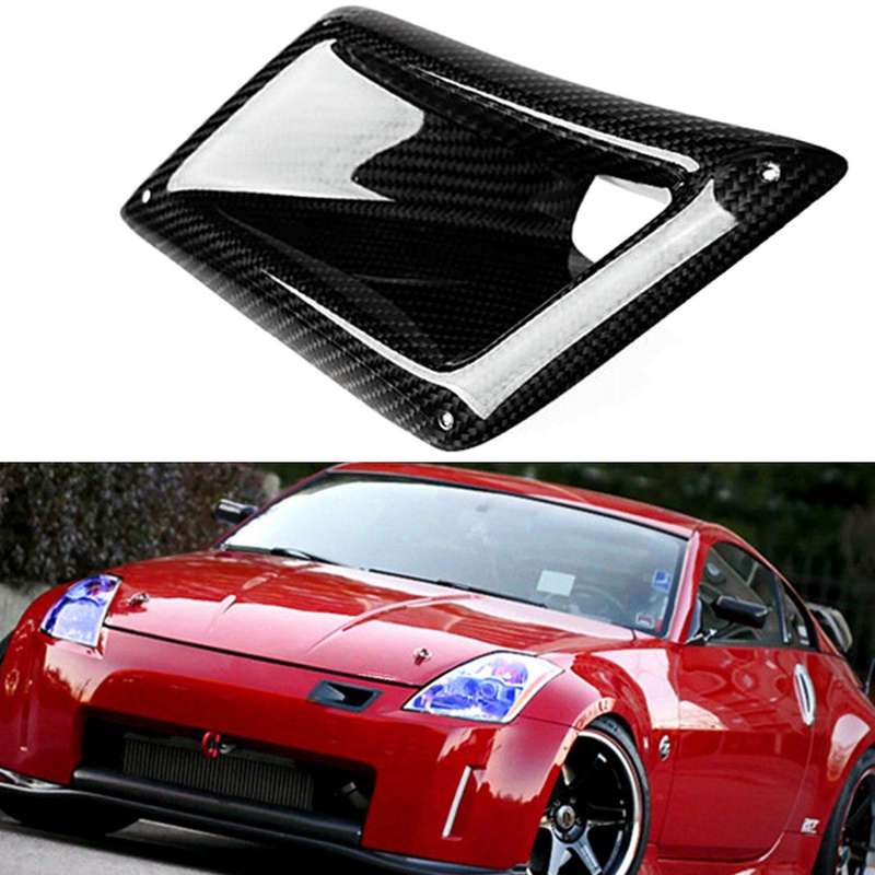 Left Side Board Front Bumper Air Vent Duct Trim for Nissan 350z 03-09