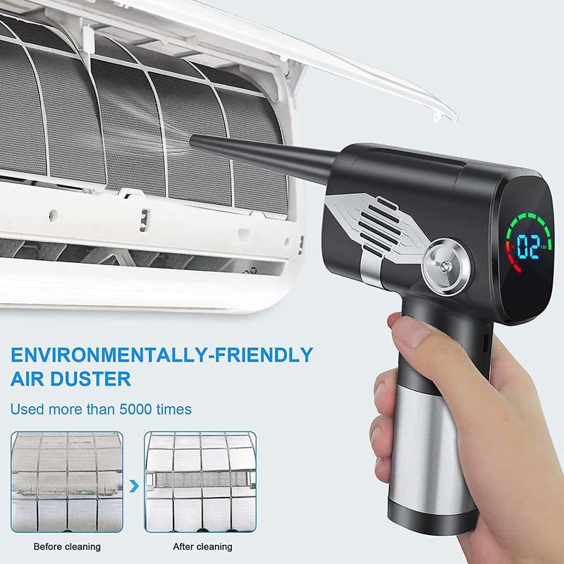 Electric Air Duster for Keyboard Cleaning Compressed Air