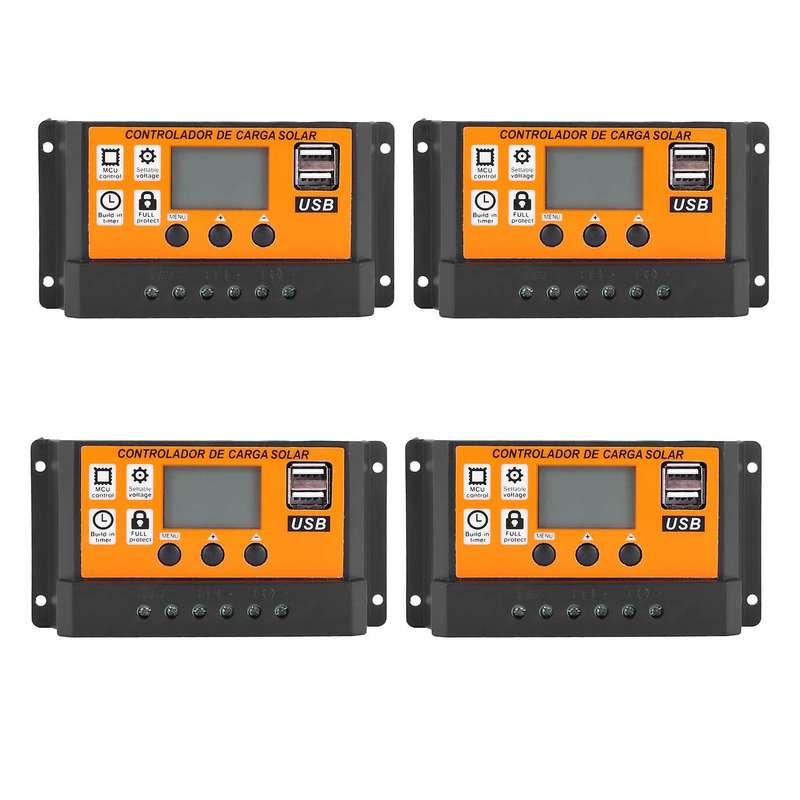 100a Mppt Solar Panel Regulator Charge Controller Auto Focus Tracking