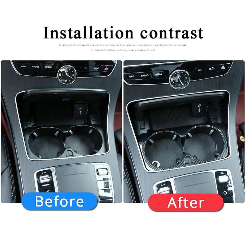 For B C E Glb Glc W205 W213 W253 Carbon Fiber Rear View Mirror Cover