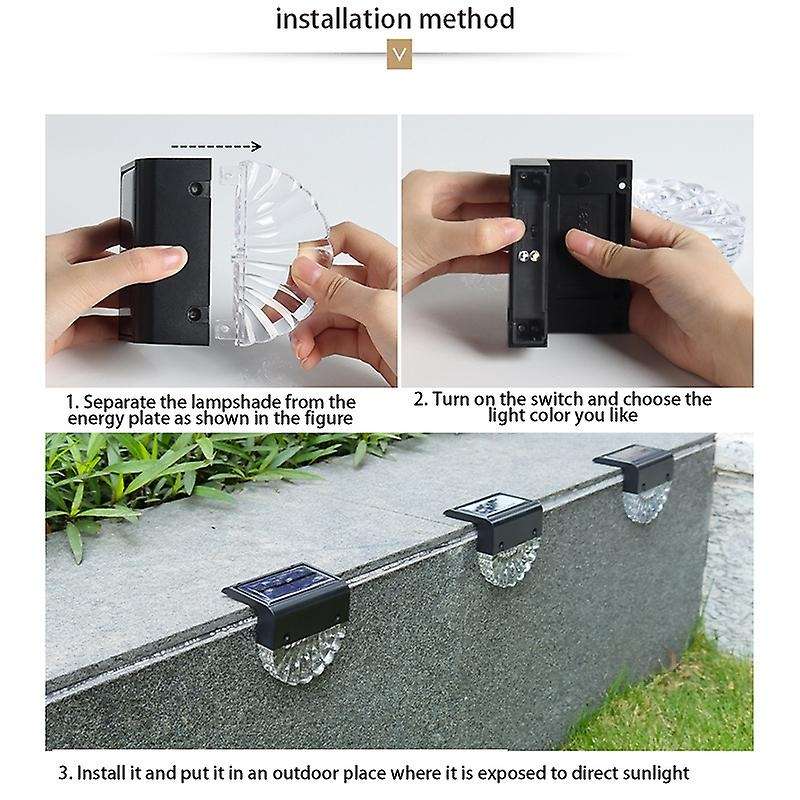 Lights for Outdoors, Waterproof Solar Lamp for Garden Decoration