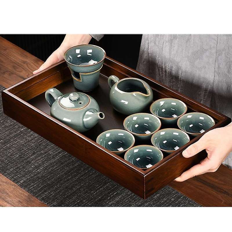 Solid Wood Tea Tray Water Storage Kungfu Tea Set Tea Board 2000ml