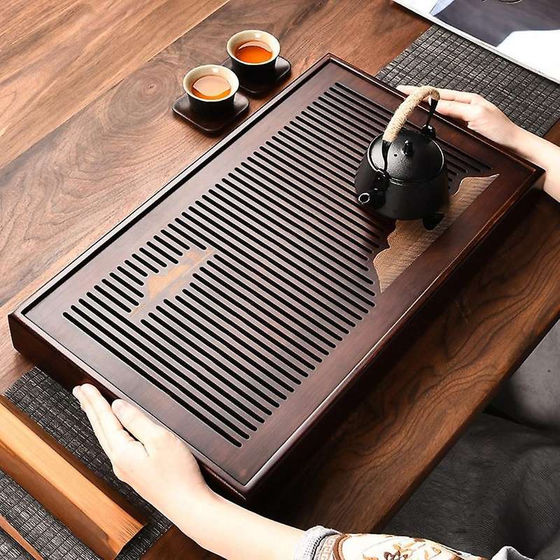 Solid Wood Tea Tray Water Storage Kungfu Tea Set Tea Board 2000ml