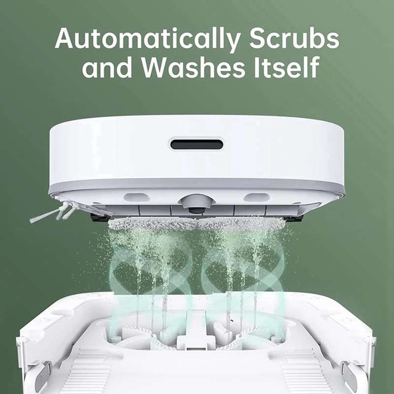 8pcs for Xiaomi Dreame W10 Robotic Hepa Filter Mop Cloth Side Brush