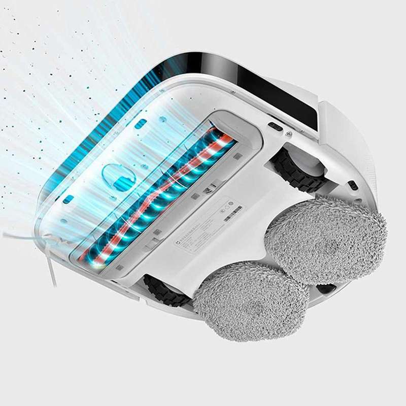 8pcs for Xiaomi Dreame W10 Robotic Hepa Filter Mop Cloth Side Brush