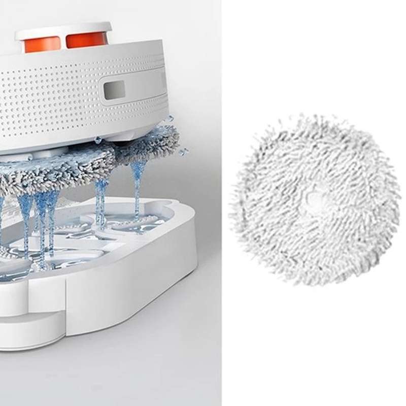8pcs for Xiaomi Dreame W10 Robotic Hepa Filter Mop Cloth Side Brush