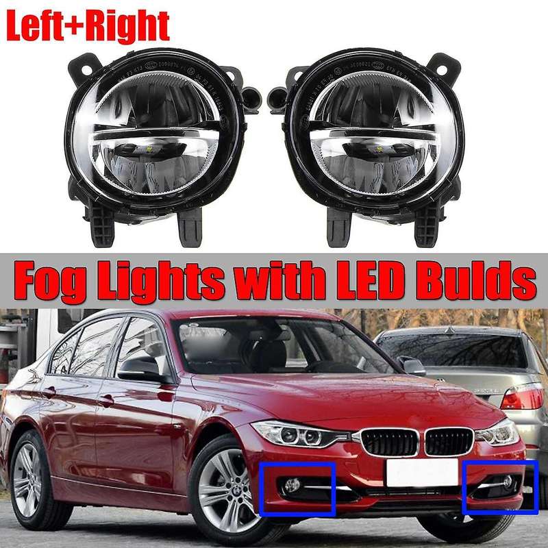 A Pair Car Front Led Fog Light For-bmw F20 F22 F30 F35 Lci W