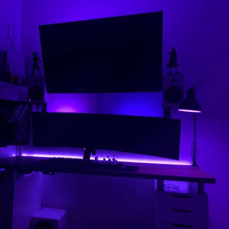 Smart Light Bars,with 8 Scene Modes and Music Modes,for Pc,tv Eu Plug