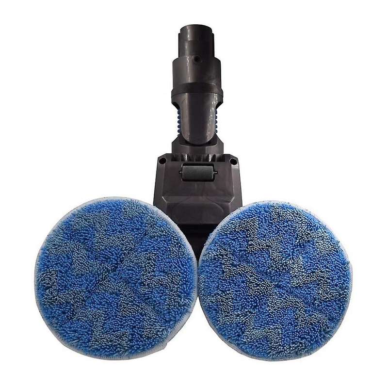 Electric Mop Brush Head with 3 Pairs Of Mop Pads