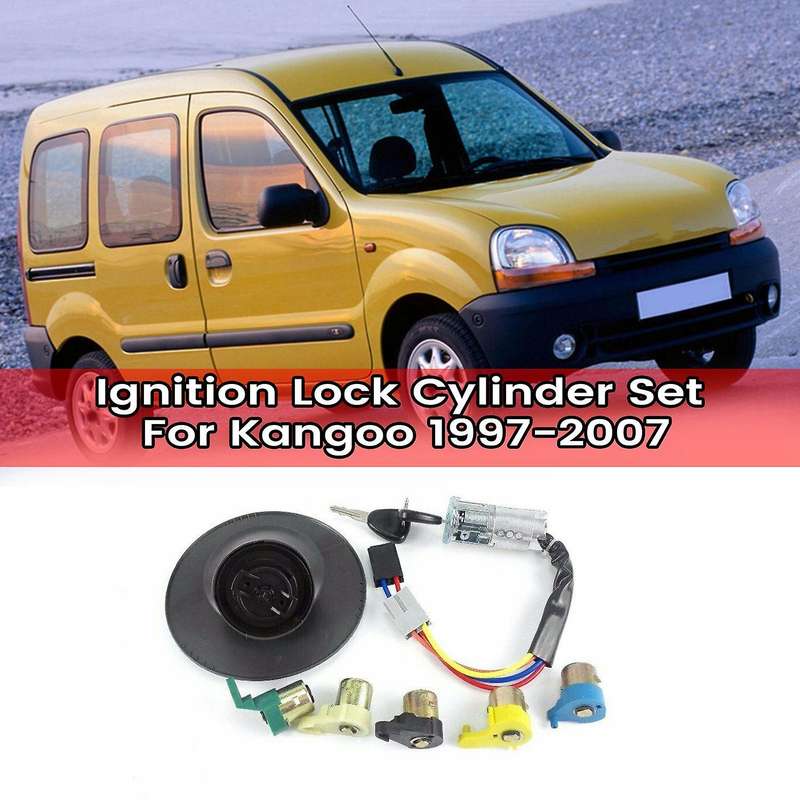 Csw15523 for Car Ignition Lock Cylinder Set for Renault Kangoo 97-07