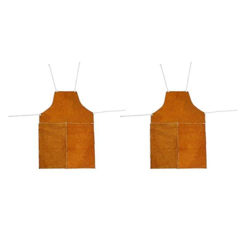 Cowhide Welding Welders Aprons Work Safety Workwear Glaziers