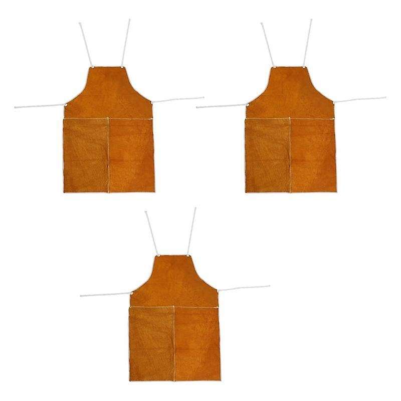 Cowhide Welding Welders Aprons Work Safety Workwear Glaziers