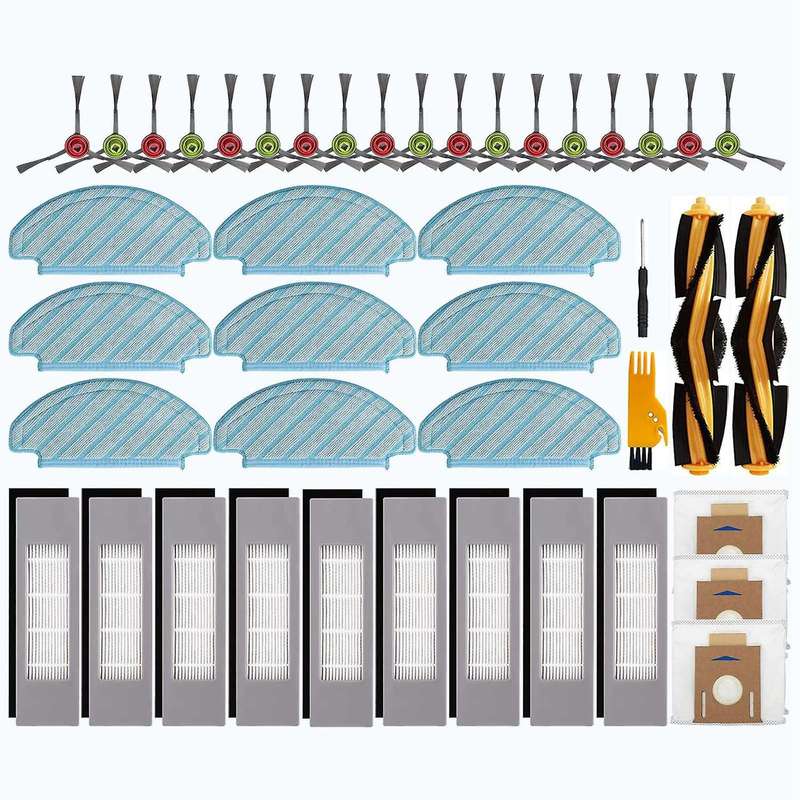 Replacement Parts Kit for Ecovacs Deebot Ozmo T8 Aivi T8 Max N8 Pro