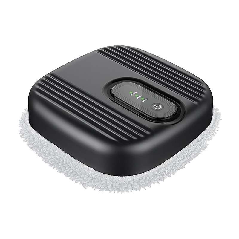 Smart Robot Vacuum Cleaner Multifunctional Floor Mop Cleaner Black