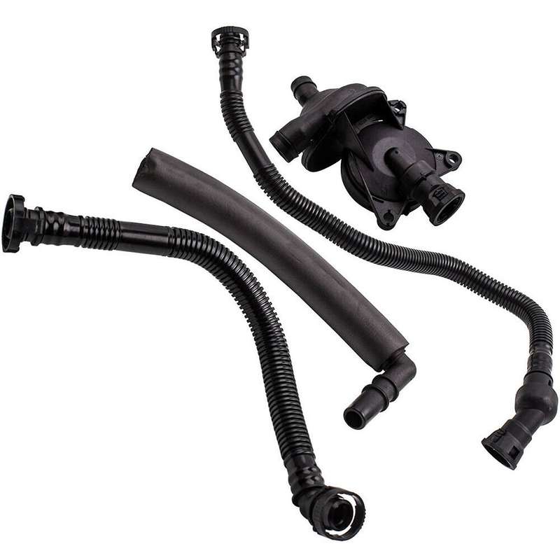 Crankcase Breather Vent Valve + Hose Kit for -bmw E46 E90 E91 E81