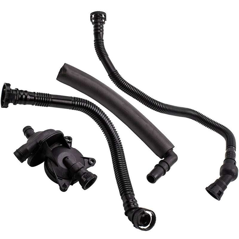 Crankcase Breather Vent Valve + Hose Kit for -bmw E46 E90 E91 E81