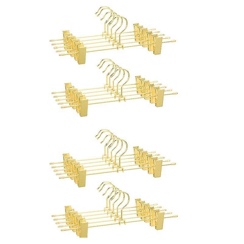Trouser Hangers Made Of Metal, 10 Pieces, Clothes Hangers, 30.5cm-2