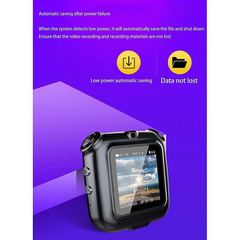 Mini Camera with Display 1080p Hd Video Voice Recorder Camera 32g