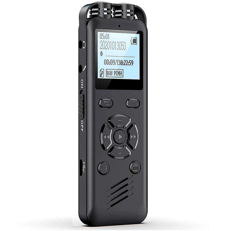 Digital Voice Recorder 32gb Portable Recording Device Voice Activated