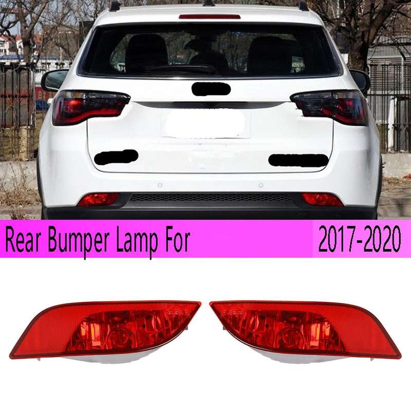 1 Pair Rear Bumper Lamp Rear Fog Lamps for Jeep Compass 2017-2020