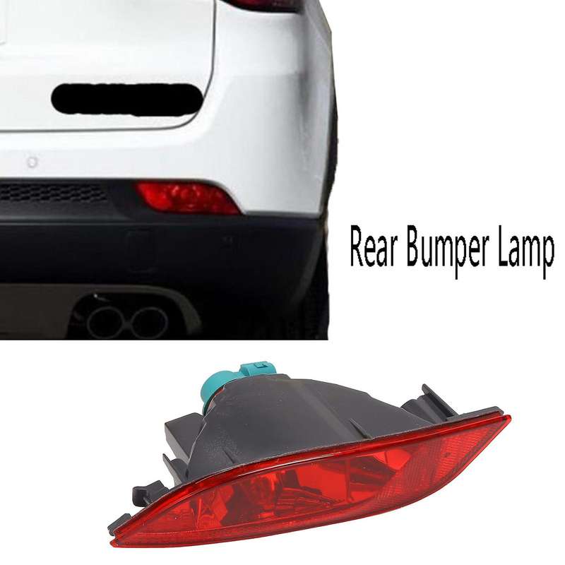 1 Pair Rear Bumper Lamp Rear Fog Lamps for Jeep Compass 2017-2020