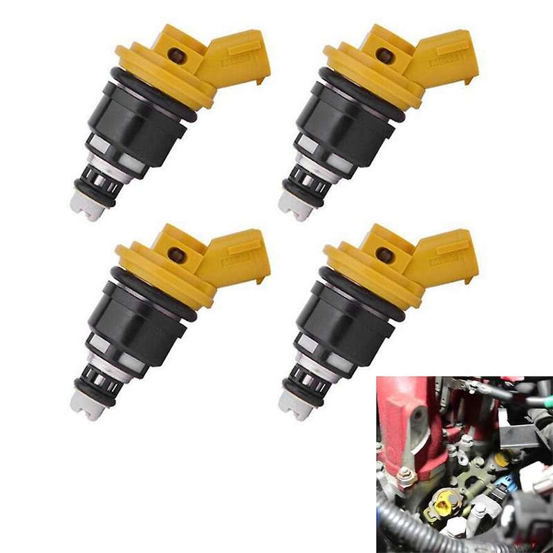 4x Fuel Injector 550cc 16600-aa170 for Jecs/subaru Sti Wrx Gc8 2.5l