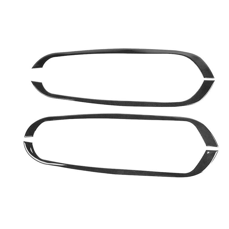 Door Anti-kick Protective Panel for Dodge Ram 1500, Carbon Fiber