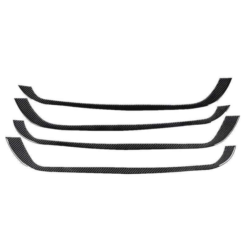 Door Anti-kick Protective Panel for Dodge Ram 1500, Carbon Fiber
