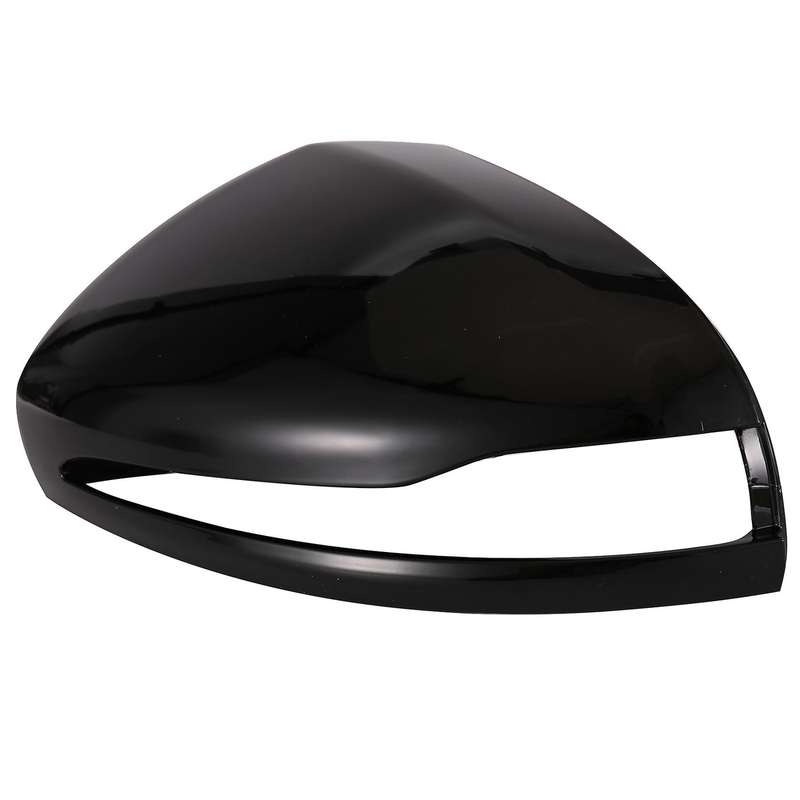 Car Black Exterior Rearview Mirror Cover Side Mirror Cap