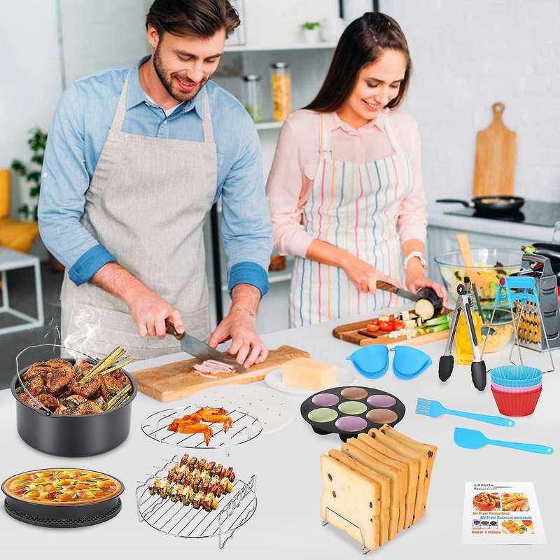 14pcs Air Fryer Accessories for Cosori Ninja Phillip