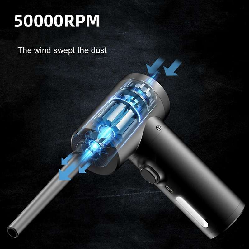 Wireless Air Duster 50000 Rpm Dust Blower Compressed Air Blower