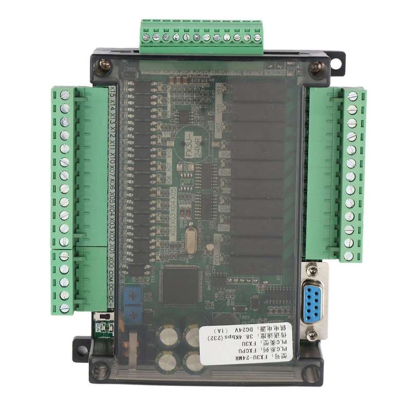 1set Plc Industrial Control Board Fx3u-24mr Industrial Control Board