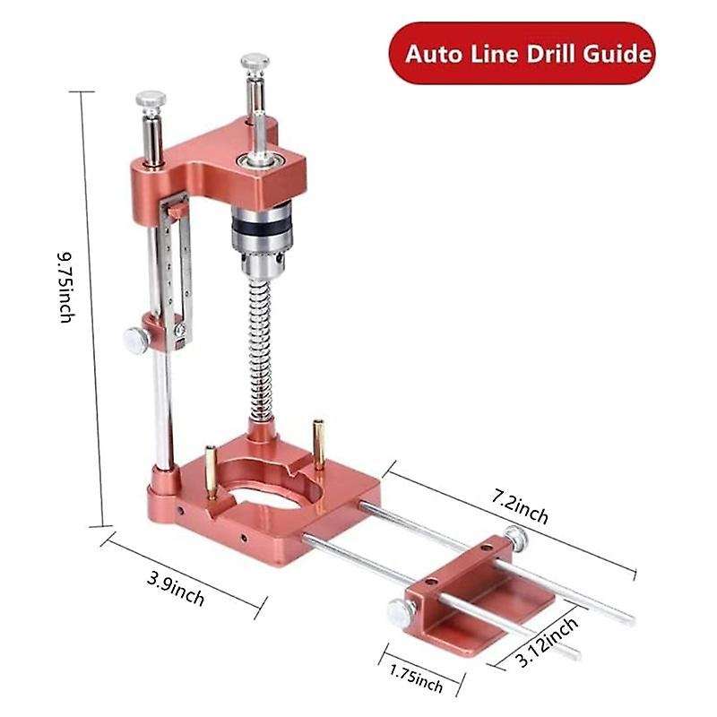 Drill Guide, Drill Locator Tool, Up to 2 Inch Holes,versatile Base