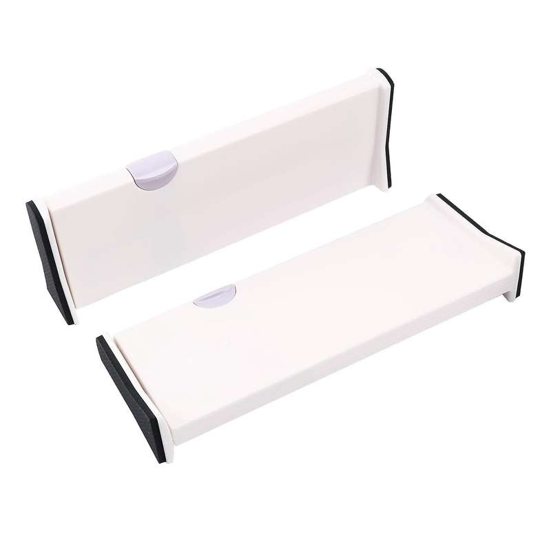Drawer Dividers 5 Pack,adjustable 4 Inch High From 11-17 Inch