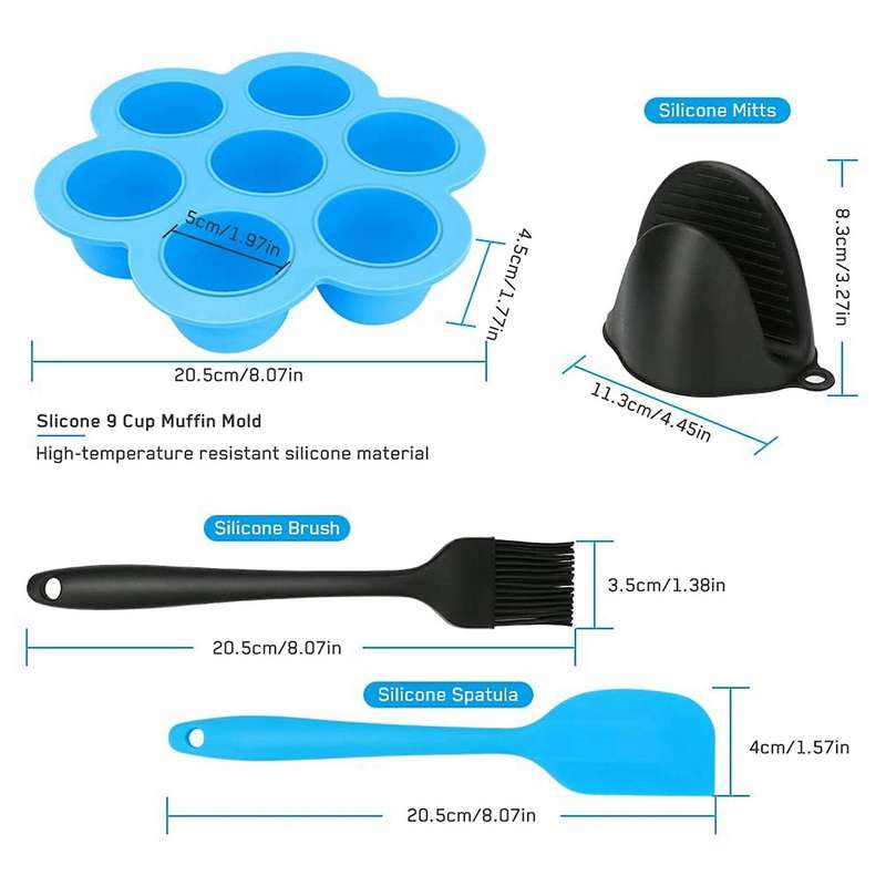 Air Fryer Bake Kit for 6.5qt & 8qt Ninja Foodi Pressure Cooker