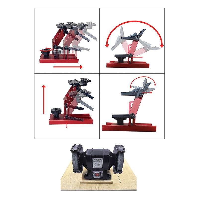 Knife Sharpener Universal Fixed Angle Cutter Sharpening Accessory