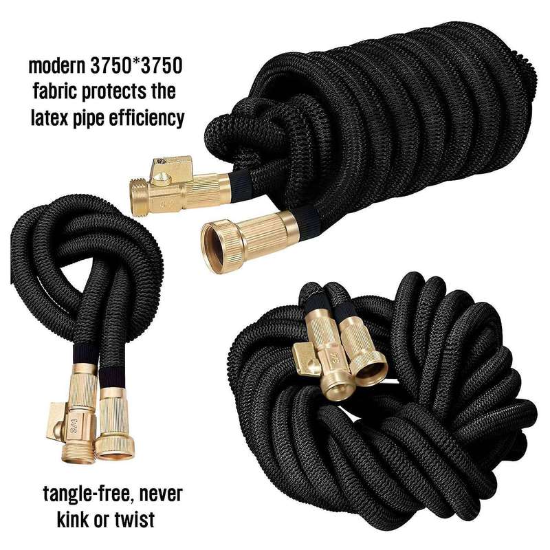 Garden Hose 100ft, Flexible Lightweight Expandable Hose Expanding