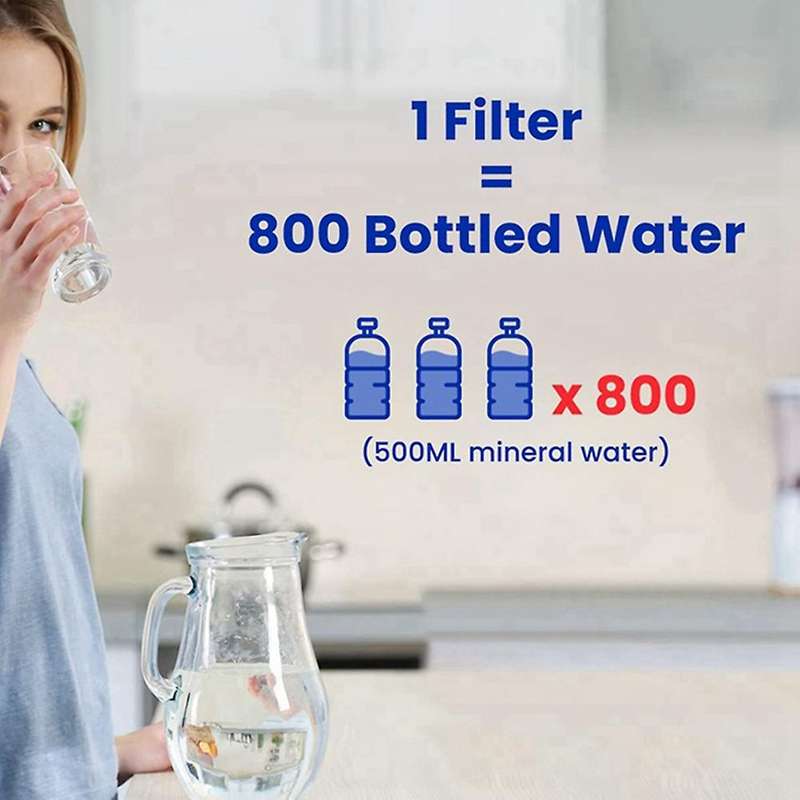 6 Pcs Faucet Filter Elements Water Filter Replacement