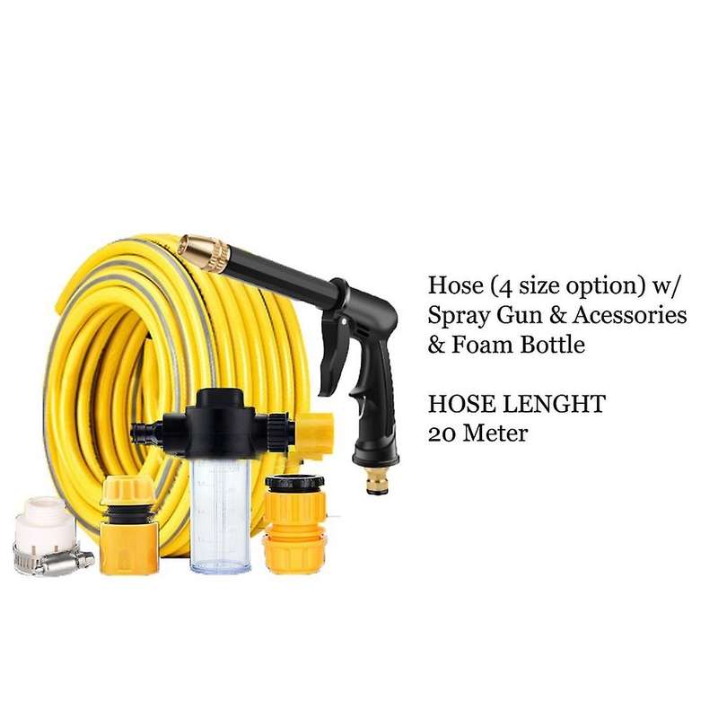 20m Pvc Garden Hose with Water Spray Car Explosion-proof Garden Hose