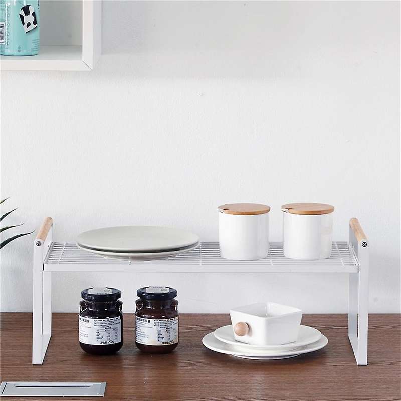 Japanese-style Wrought Iron Layered Storage Rack Removable Stand