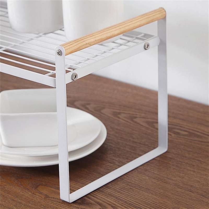 Japanese-style Wrought Iron Layered Storage Rack Removable Stand