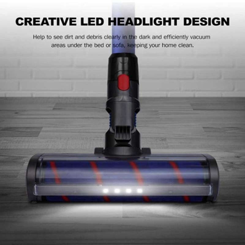 Replacement for Dyson V6 V7 V8 Roller Carpet Led Electric Brush Head