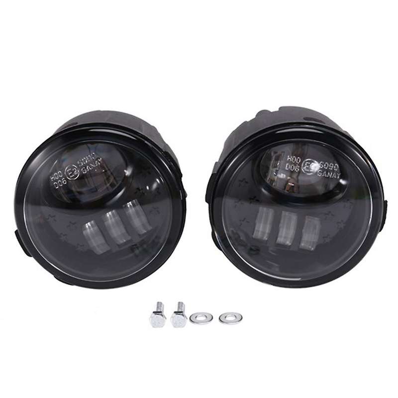 1pair Car H11 Led Bulb Front Bumper Fog Lights Assembly B