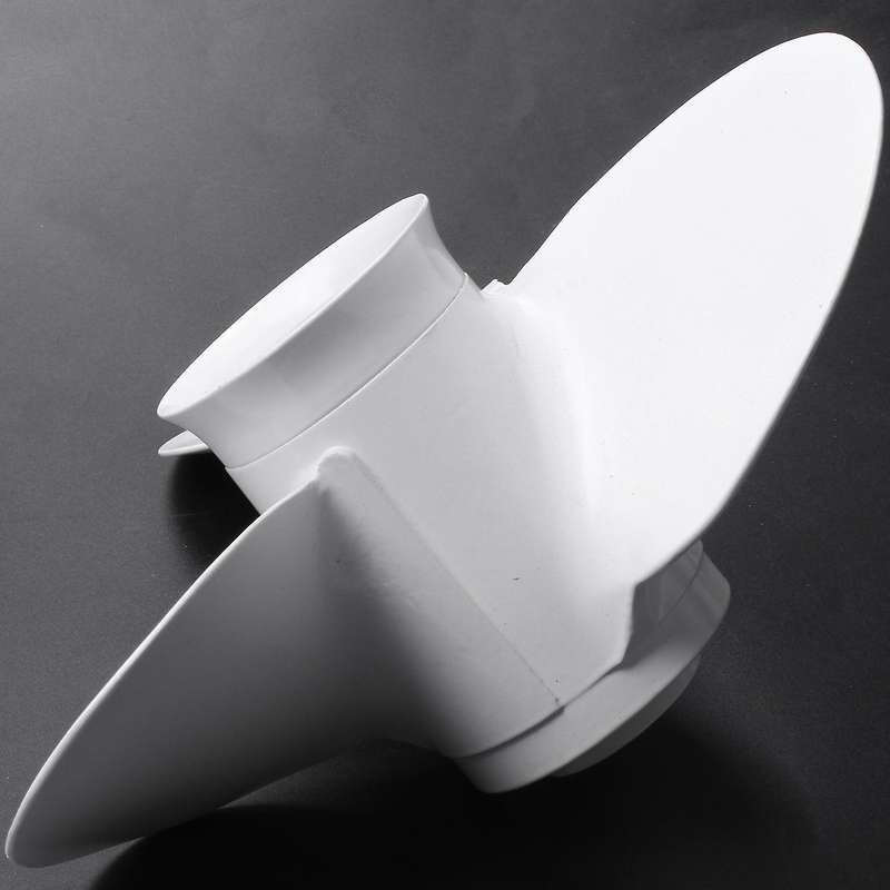 Propeller for Yamaha 20-30hp Aluminum Alloy 3 Blade Black 10 Spline