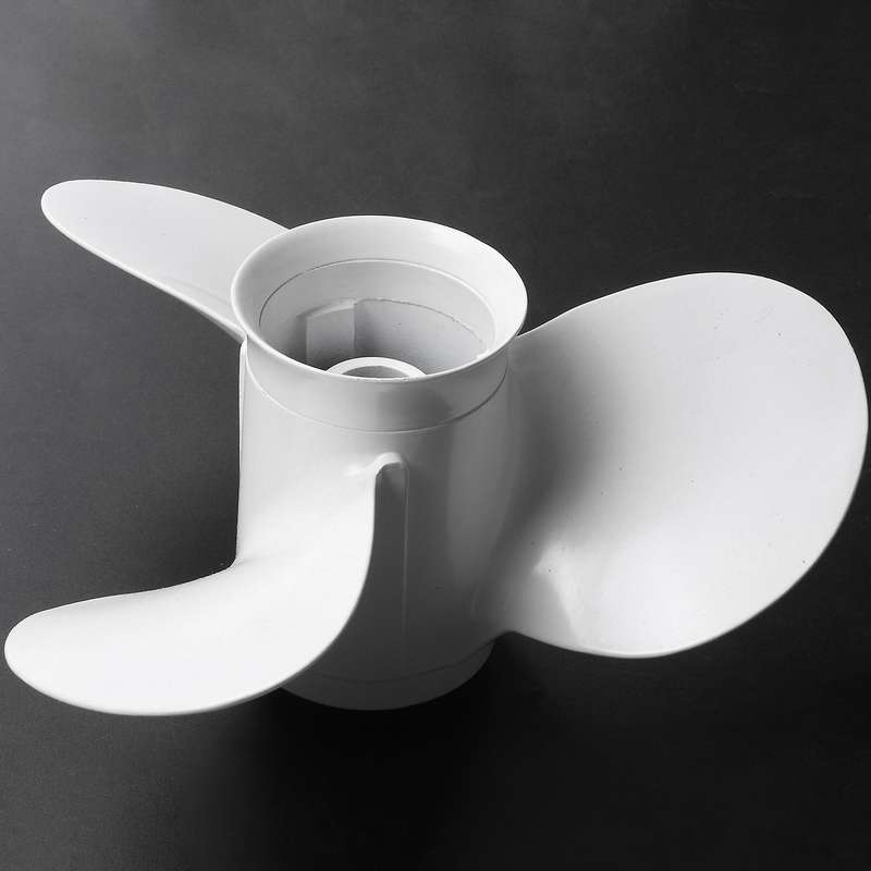 Propeller for Yamaha 20-30hp Aluminum Alloy 3 Blade Black 10 Spline