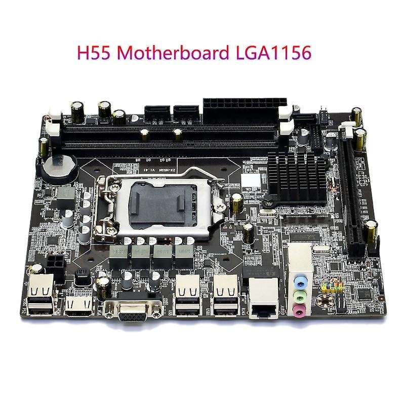 H55 Motherboard Lga1156 Ddr3 Supports 8g for Lga1156 Server Series